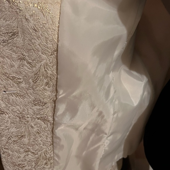 Designer Metallic Blazer Dana Buchman - Picture 7 of 10